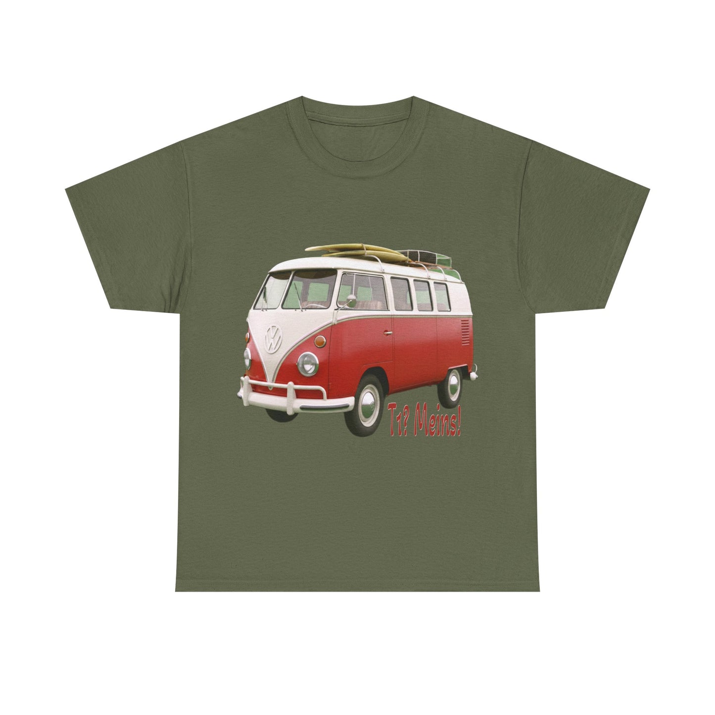 VW Bulli T1 rot - T-Shirt