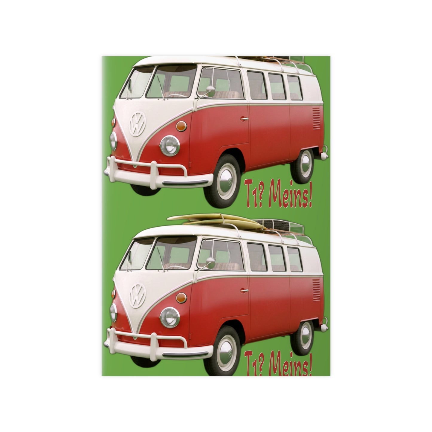 VW Bulli T1 rot - Poster