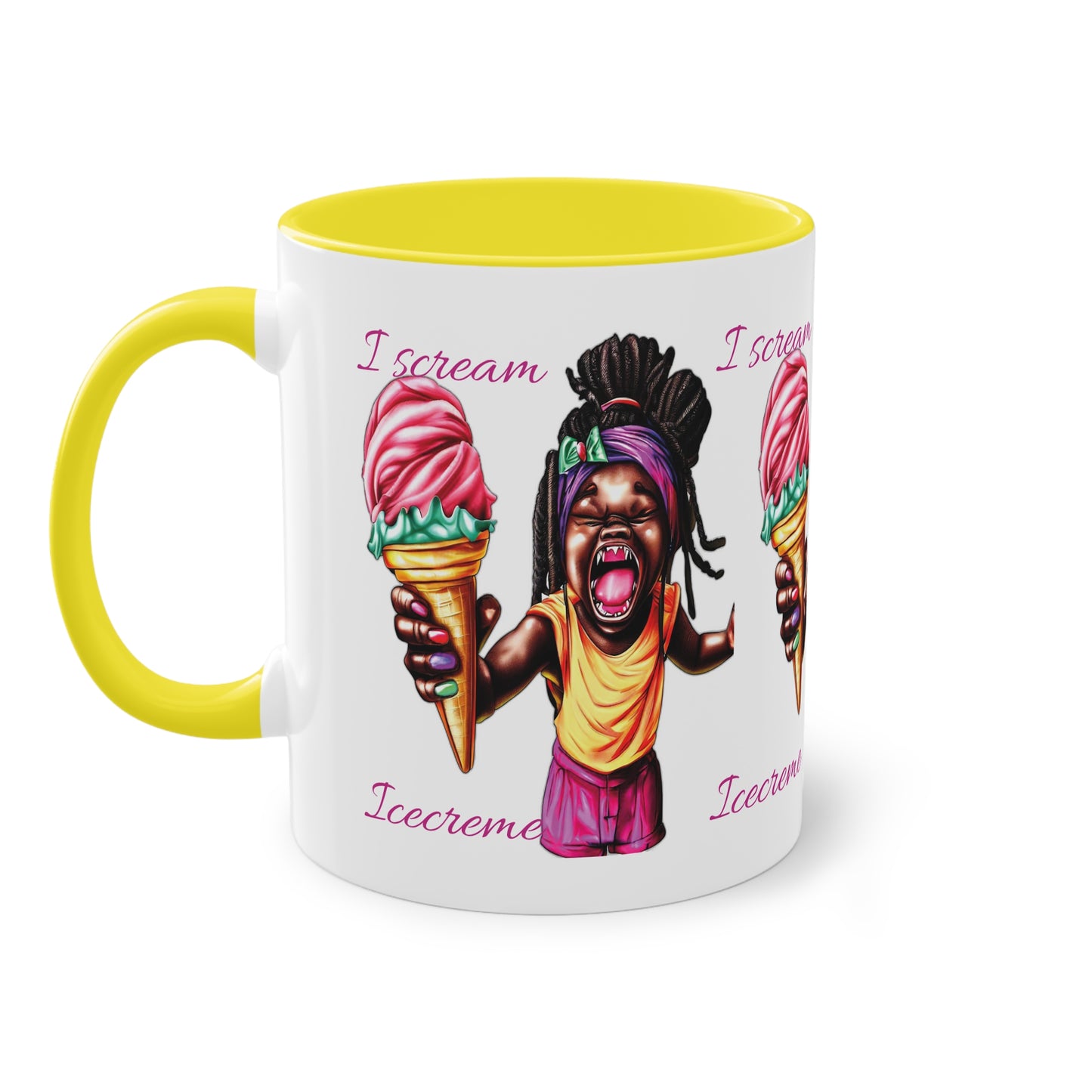 I scream Icecreme - Keramiktasse