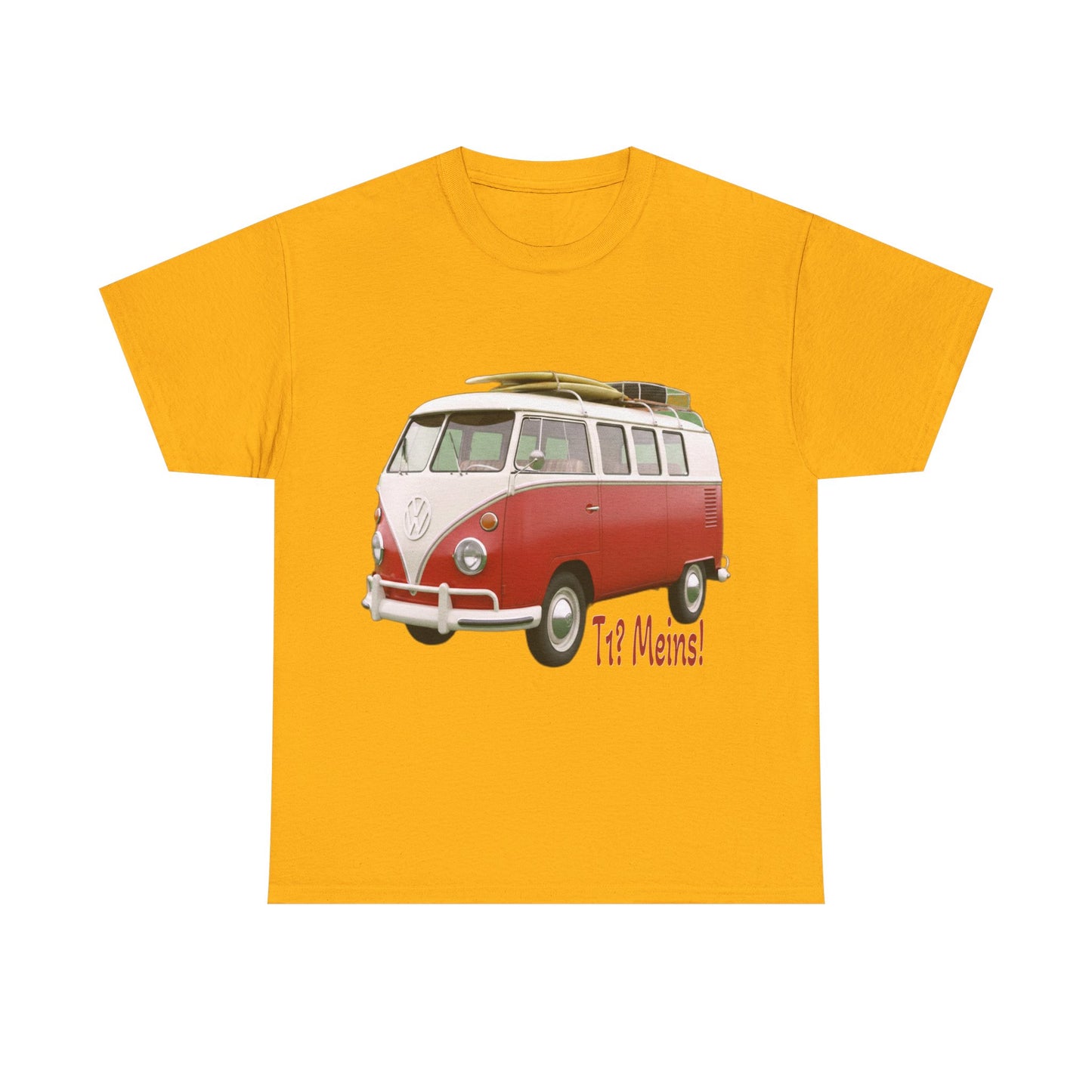VW Bulli T1 rot - T-Shirt