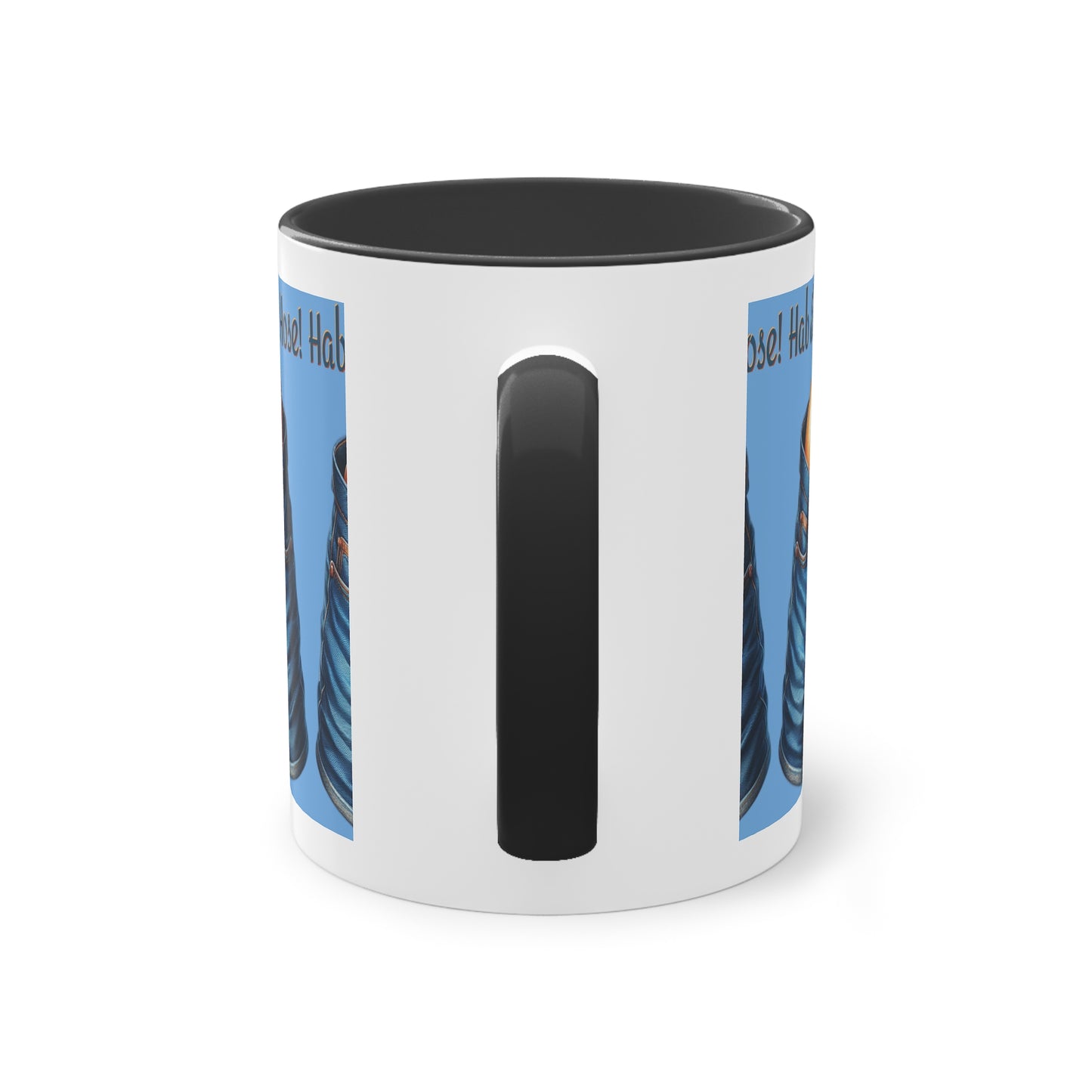 Eier in Hose - Tasse