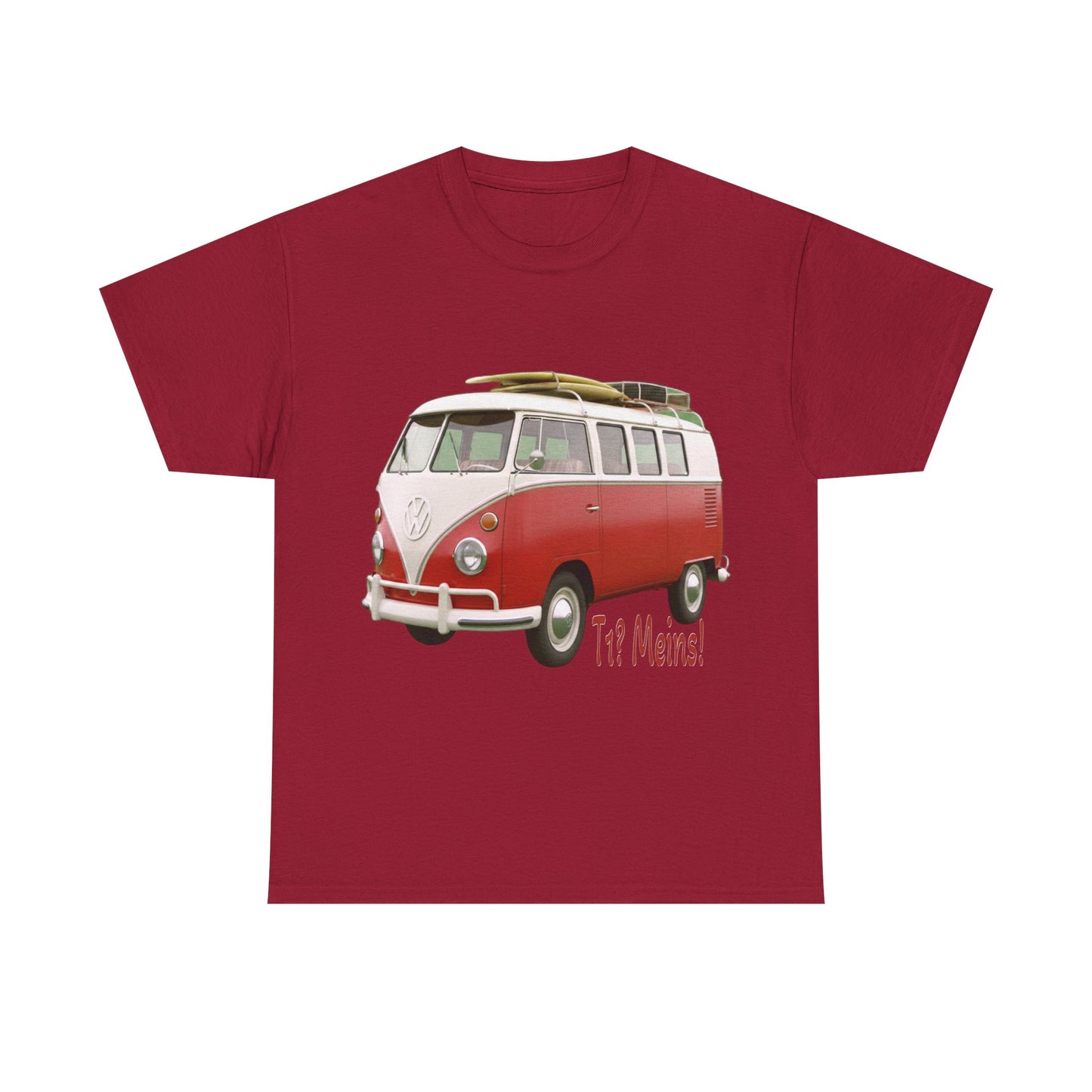 VW Bulli T1 rot - T-Shirt