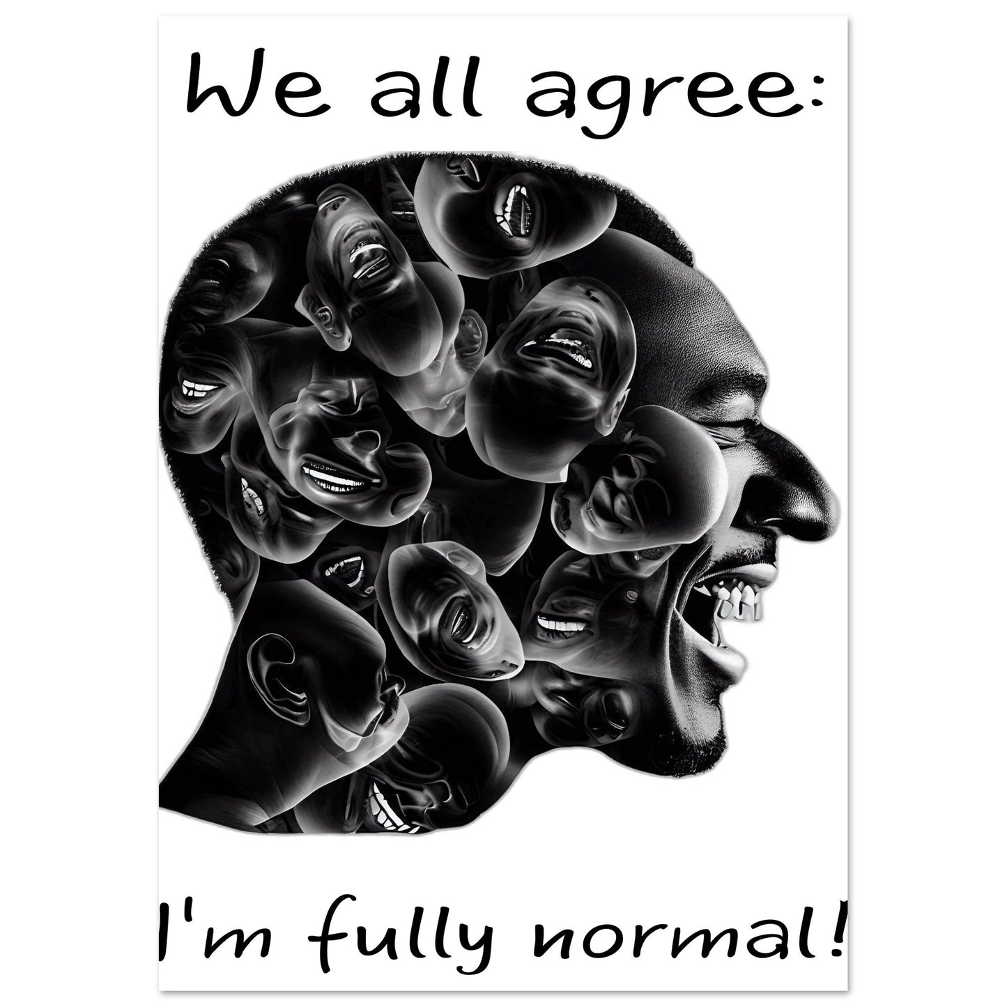 Fully normal (version men) - Poster