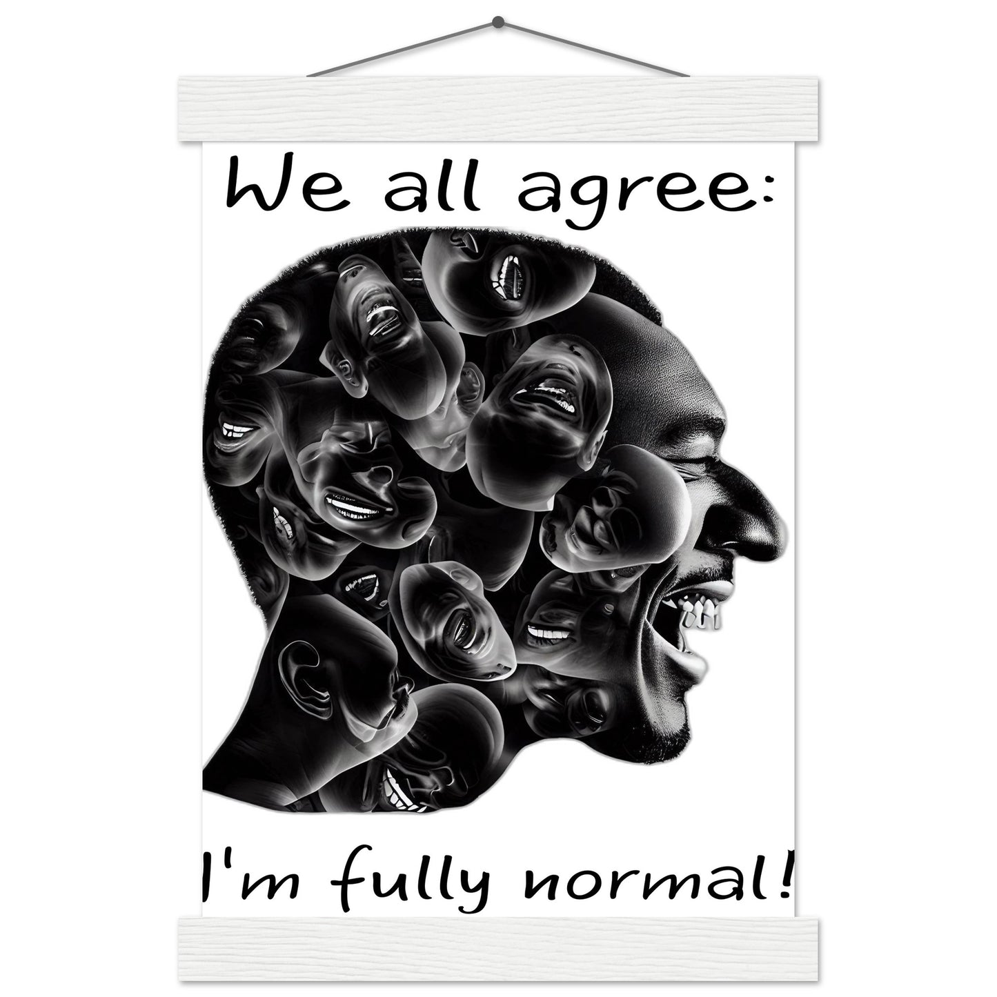 Fully normal (version men) - Poster