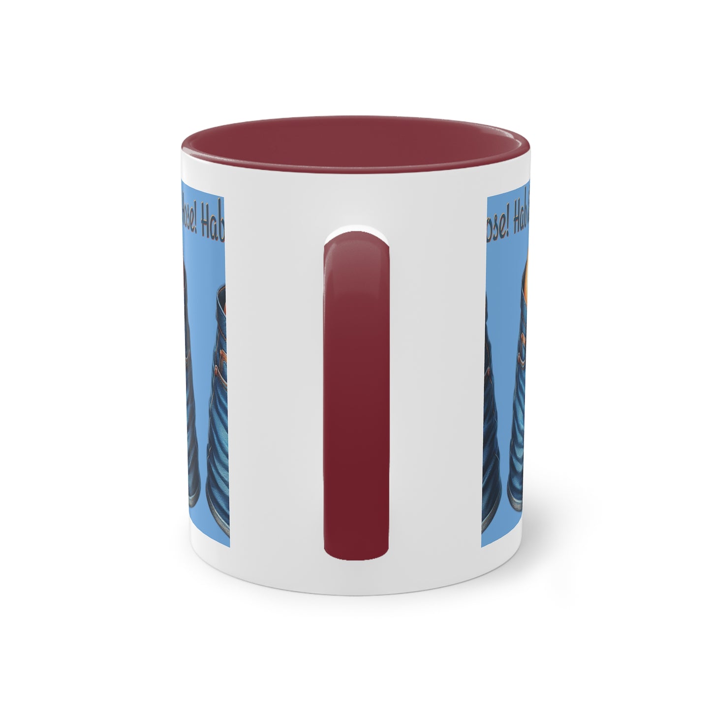 Eier in Hose - Tasse