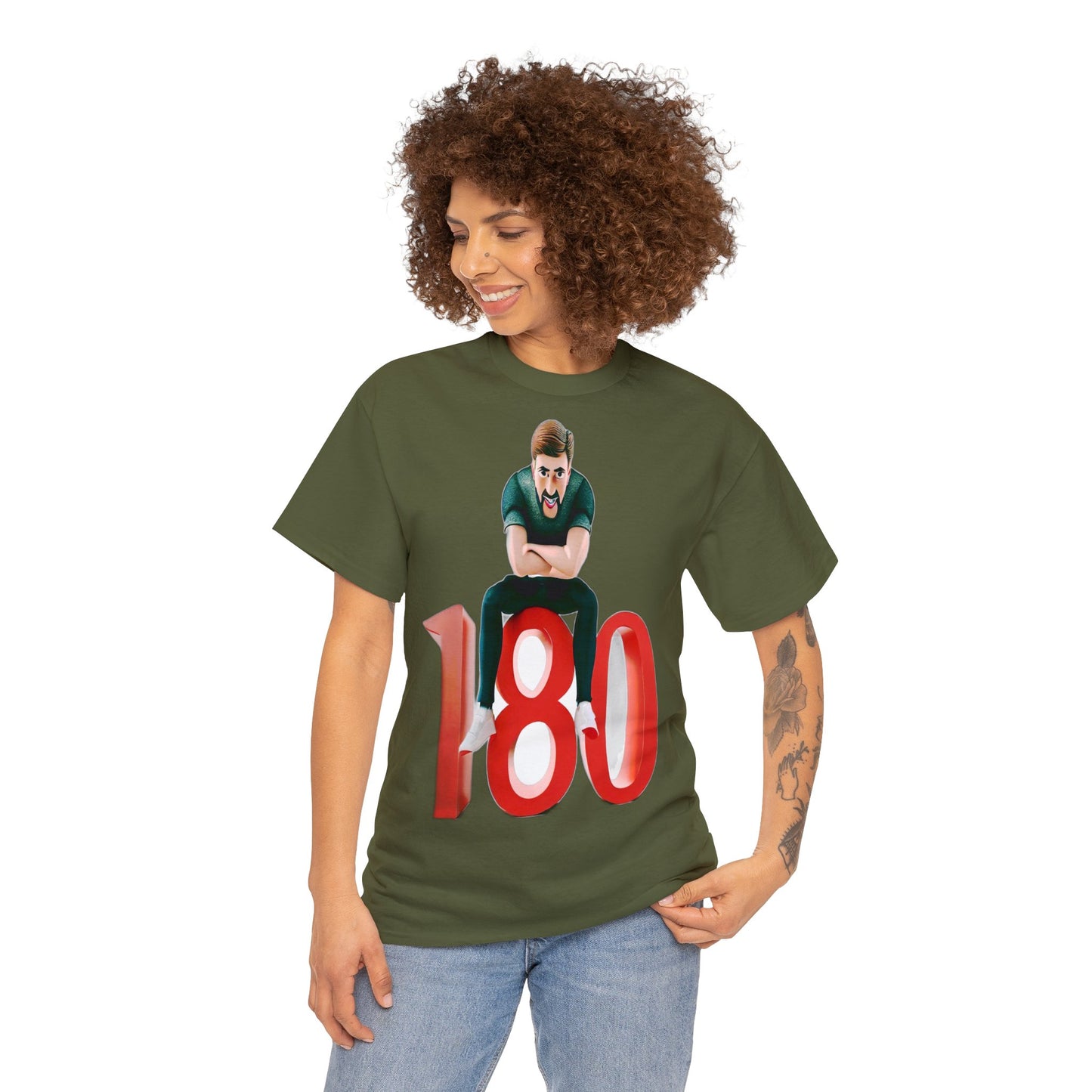 Auf 180 (Mann) - T-Shirt (Unisex)