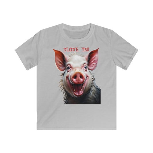 Bloede Sau - Kids T-Shirt (Unisex)