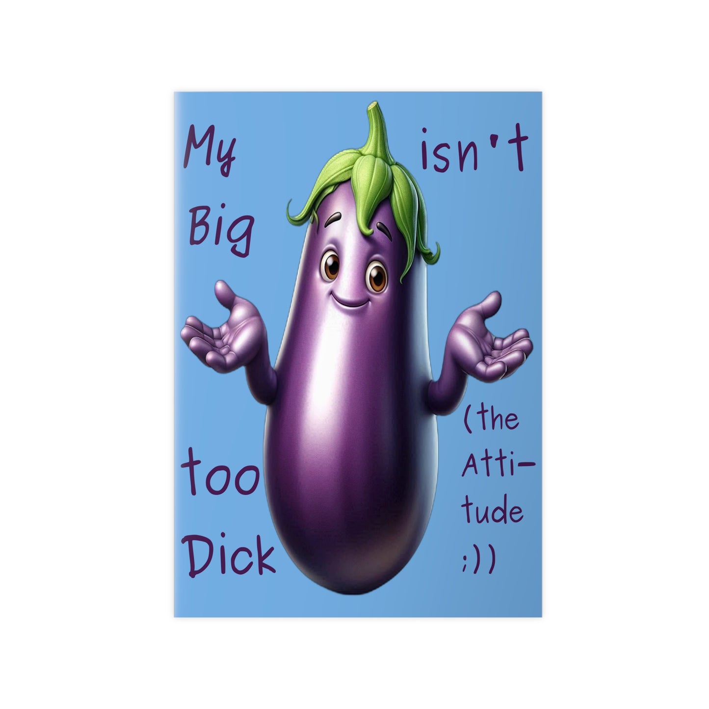 Big Dick without the attitude - Portrait Poster