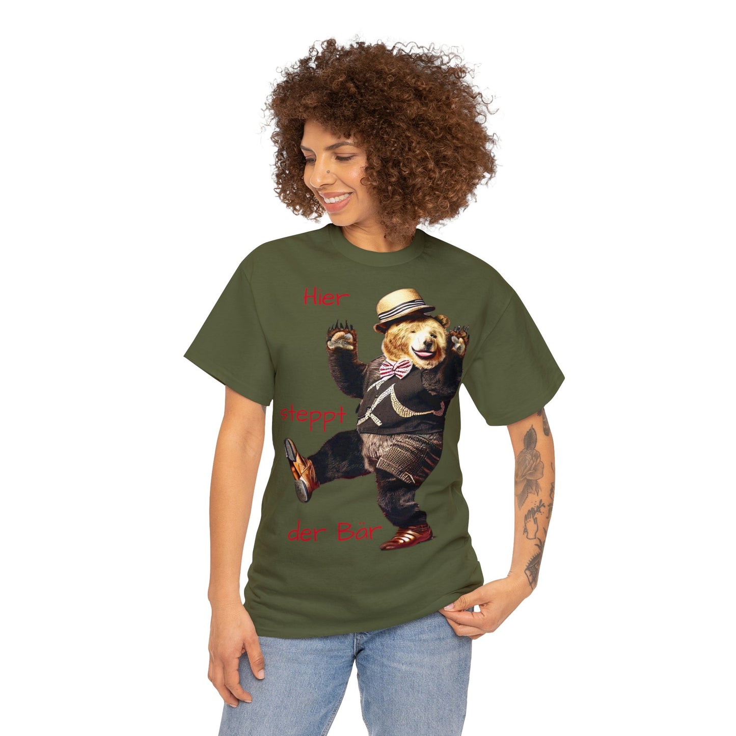 Hier steppt der Bär - T-Shirt