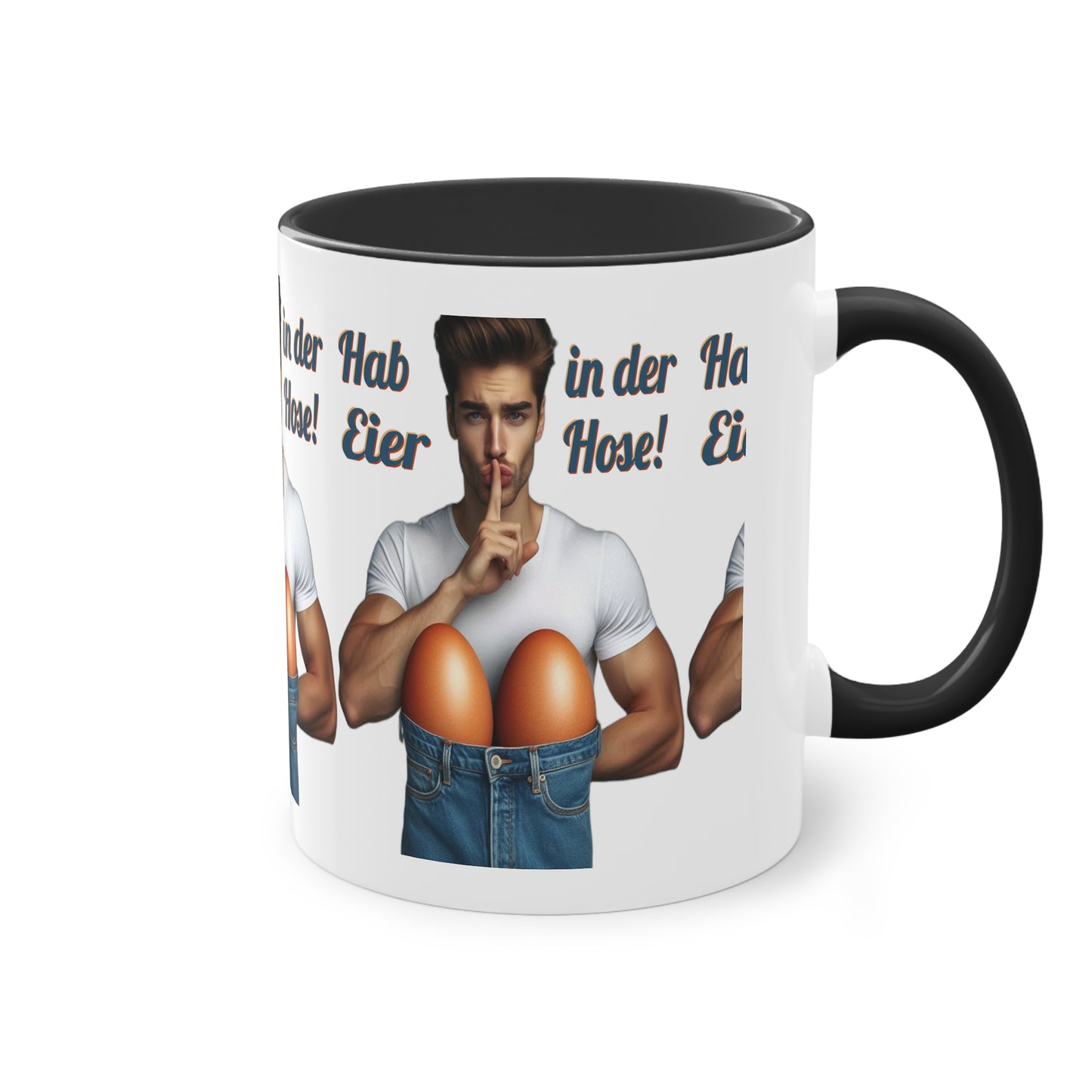 Eier Hose Mann - Tasse