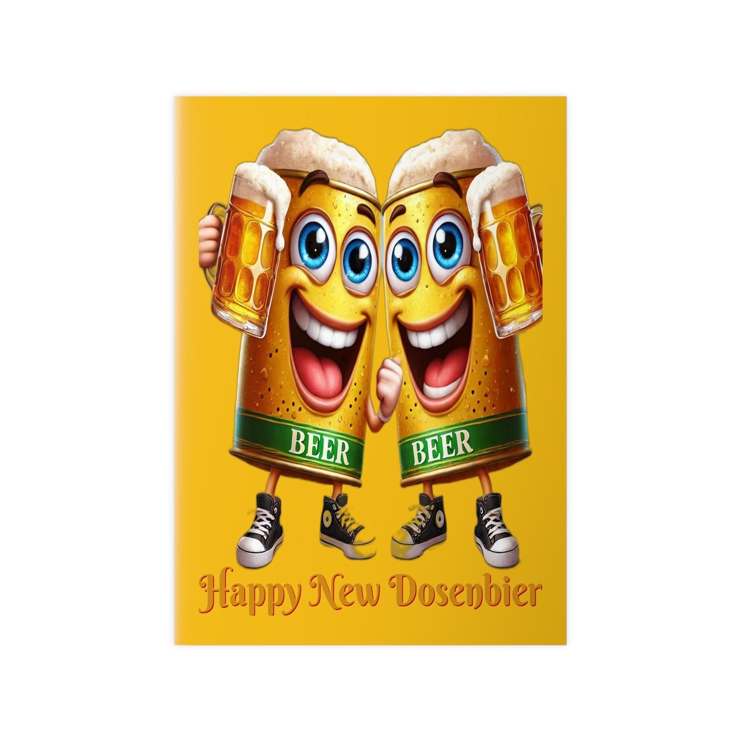 Happy New (Dosen-) Bier - Poster