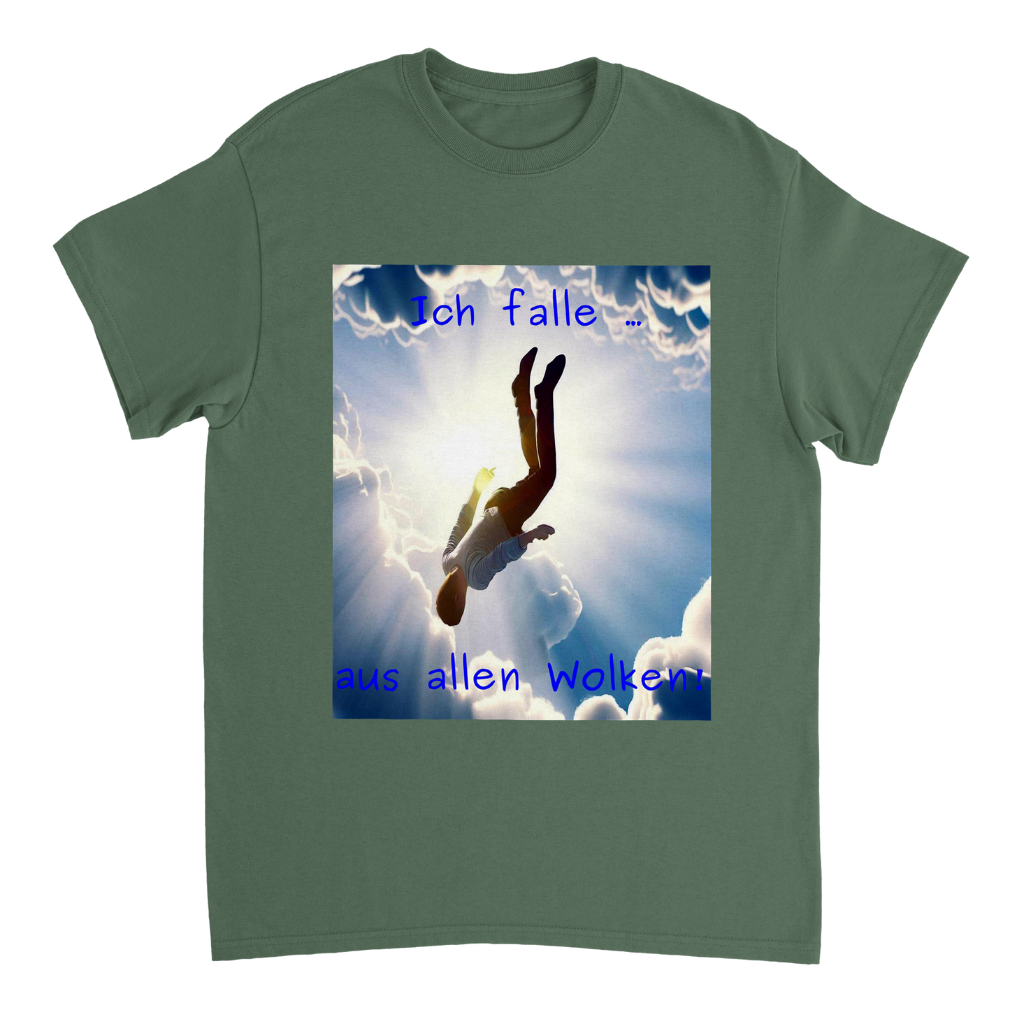 Falling from All Clouds (Verison Man) - T-shirt