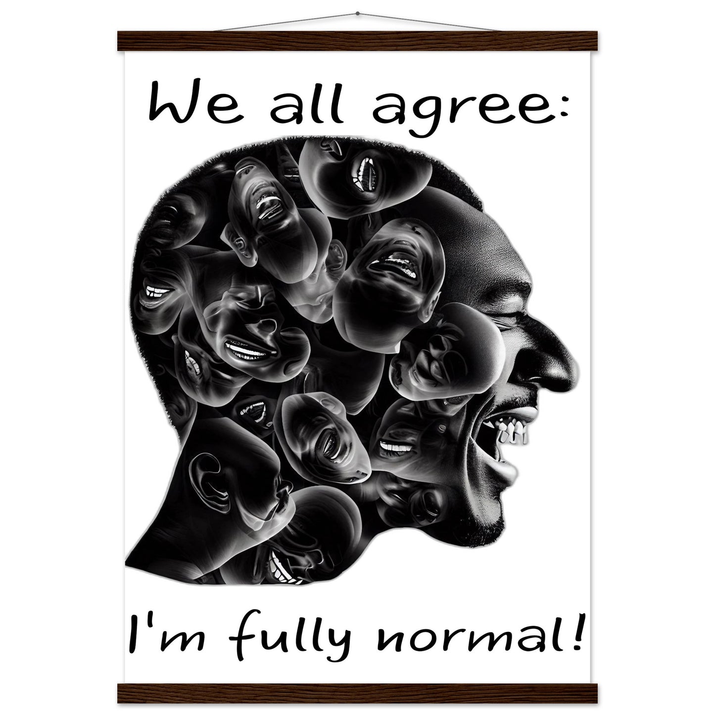 Fully normal (version men) - Poster