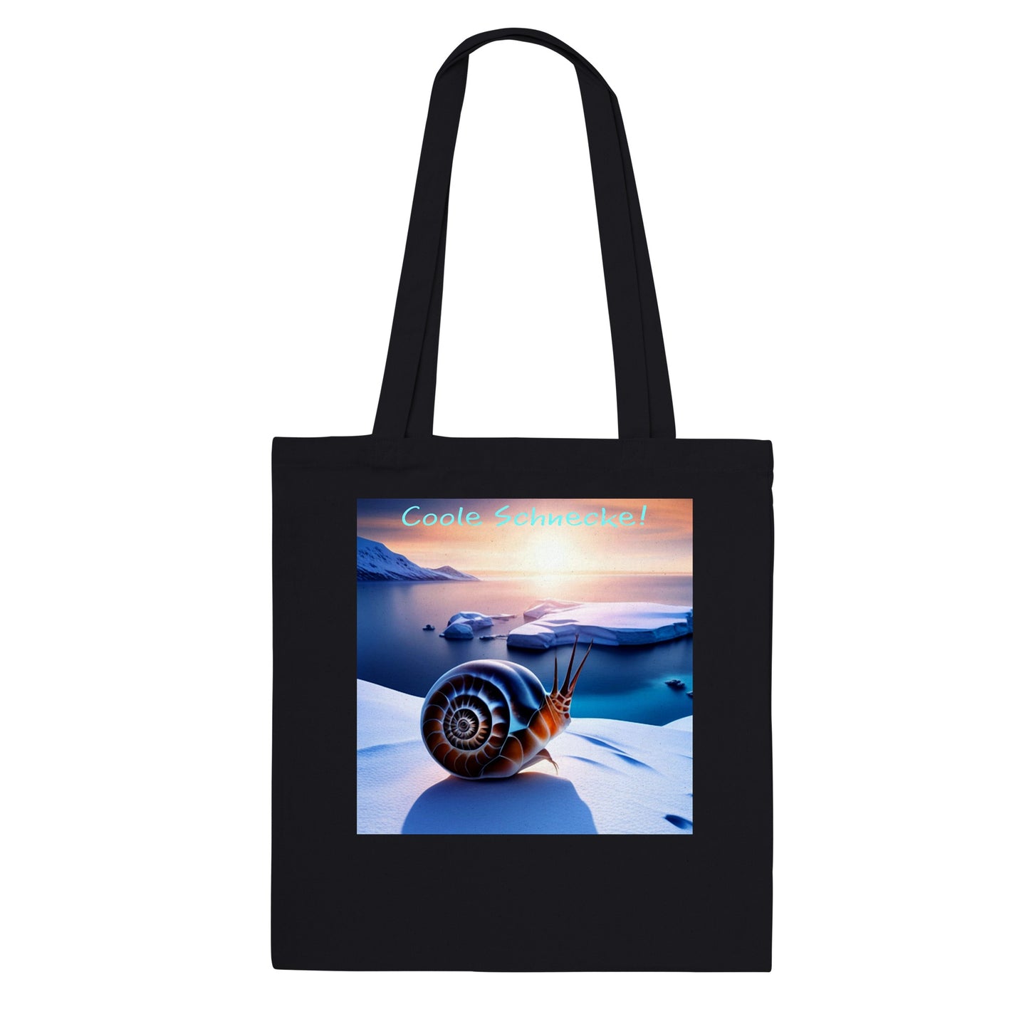 Cool Snail (Brown) - Tote Bag