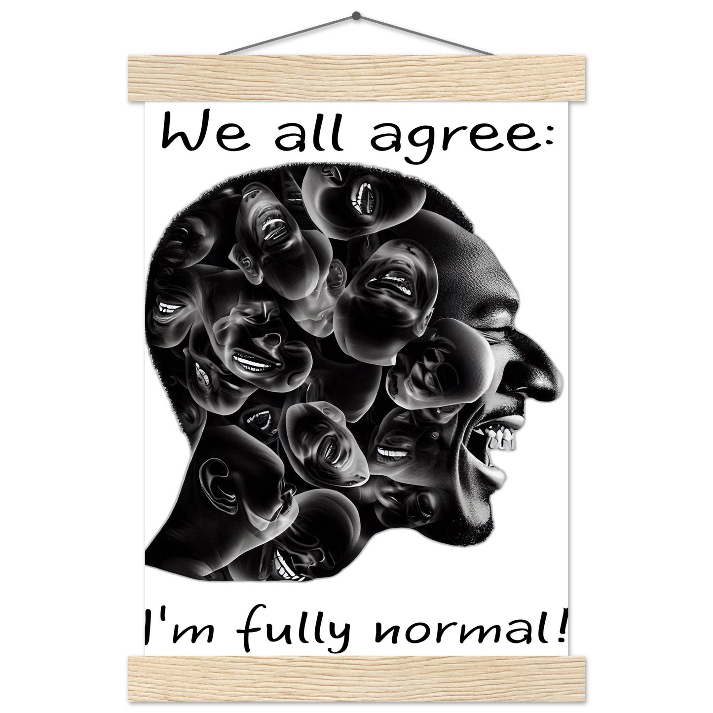 Fully normal (version men) - Poster