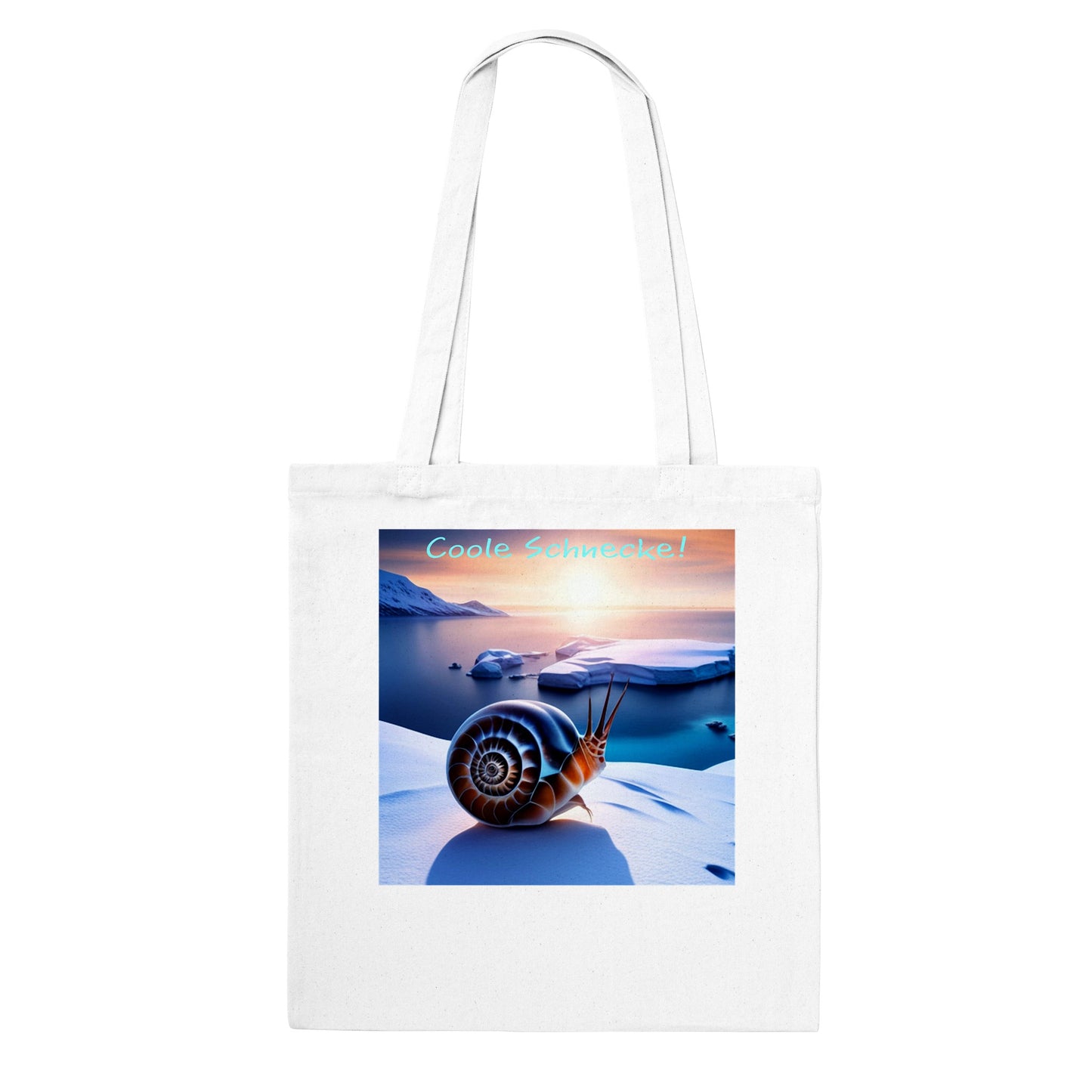Cool Snail (Brown) - Tote Bag