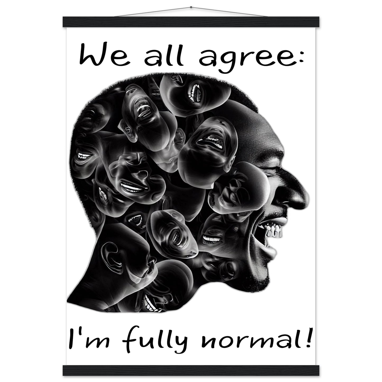 Fully normal (version men) - Poster