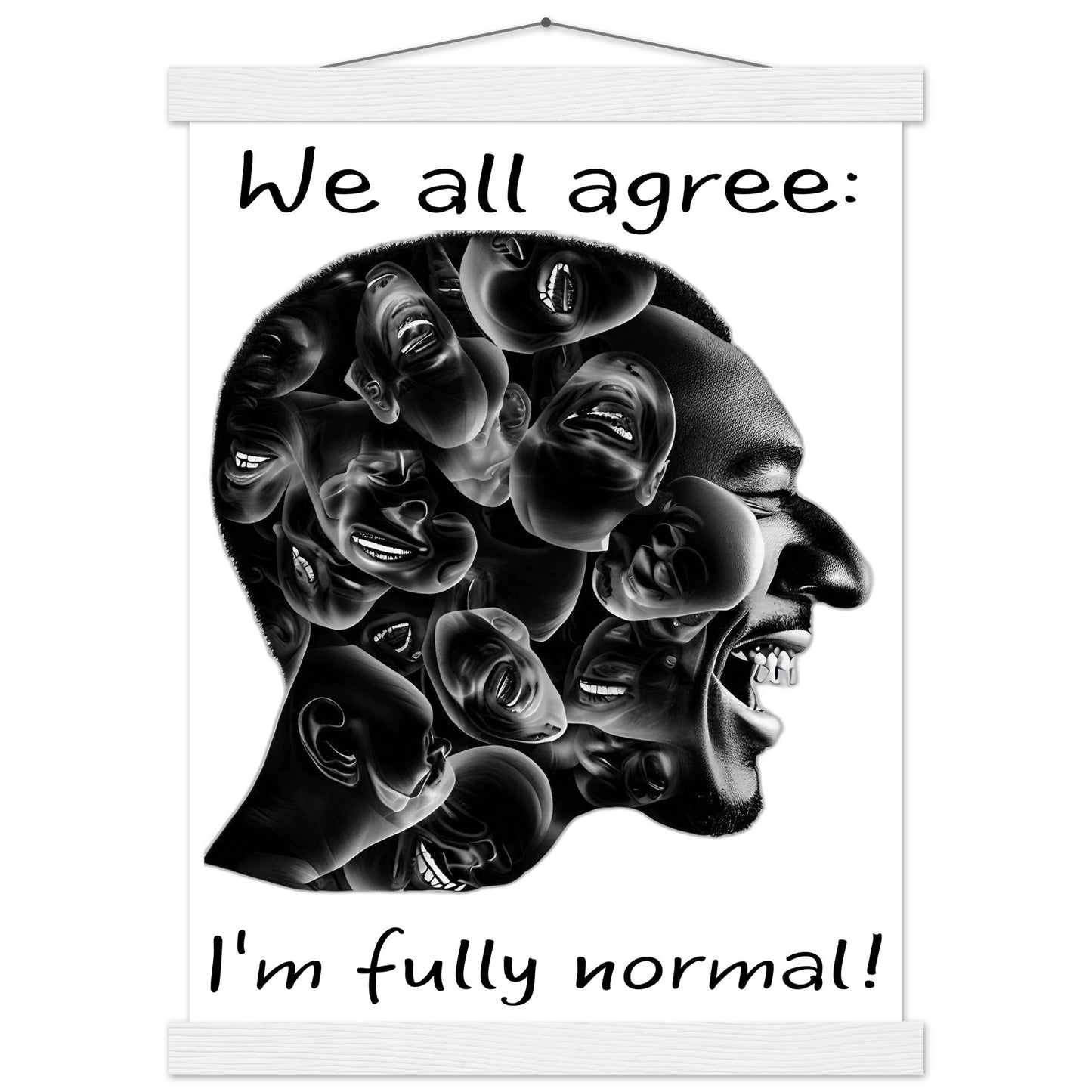 Fully normal (version men) - Poster