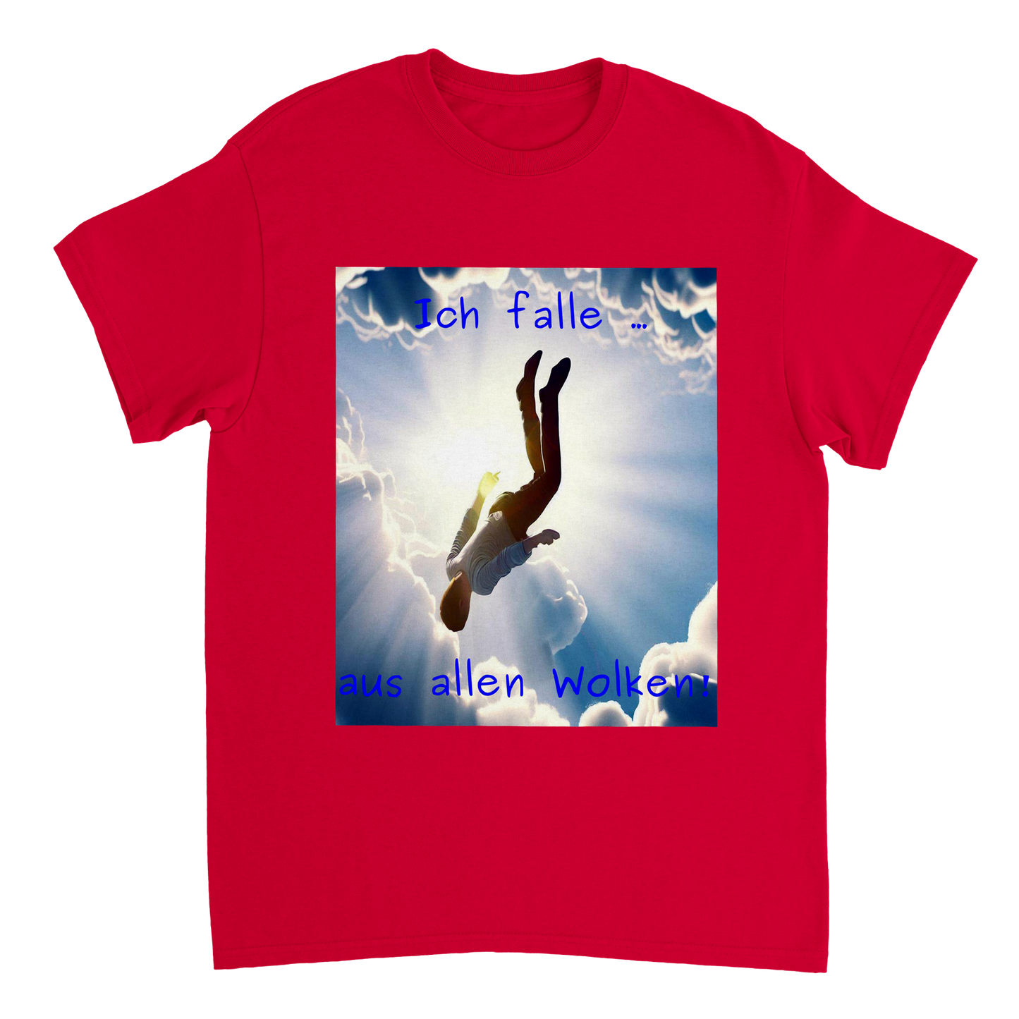 Falling from All Clouds (Verison Man) - T-shirt