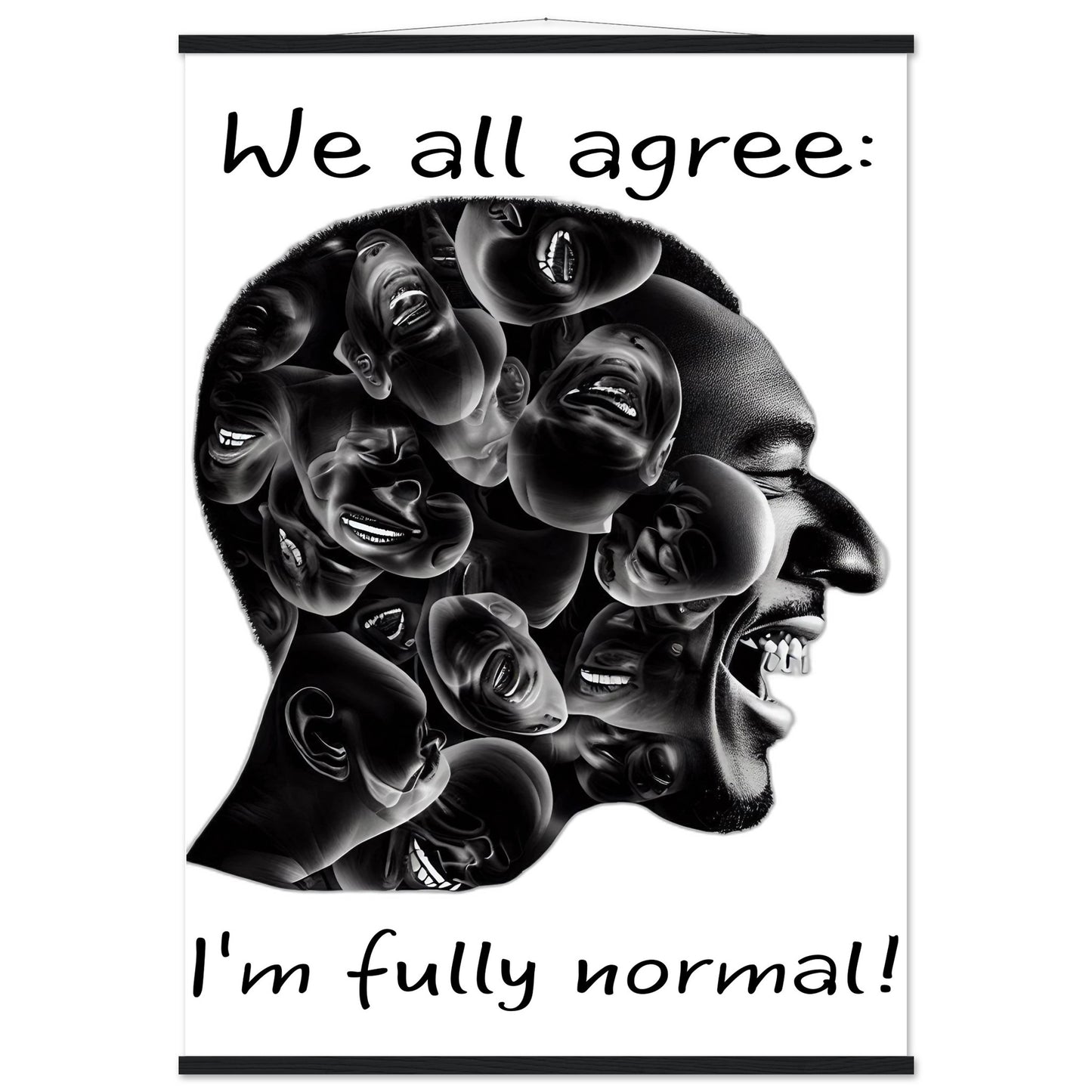 Fully normal (version men) - Poster