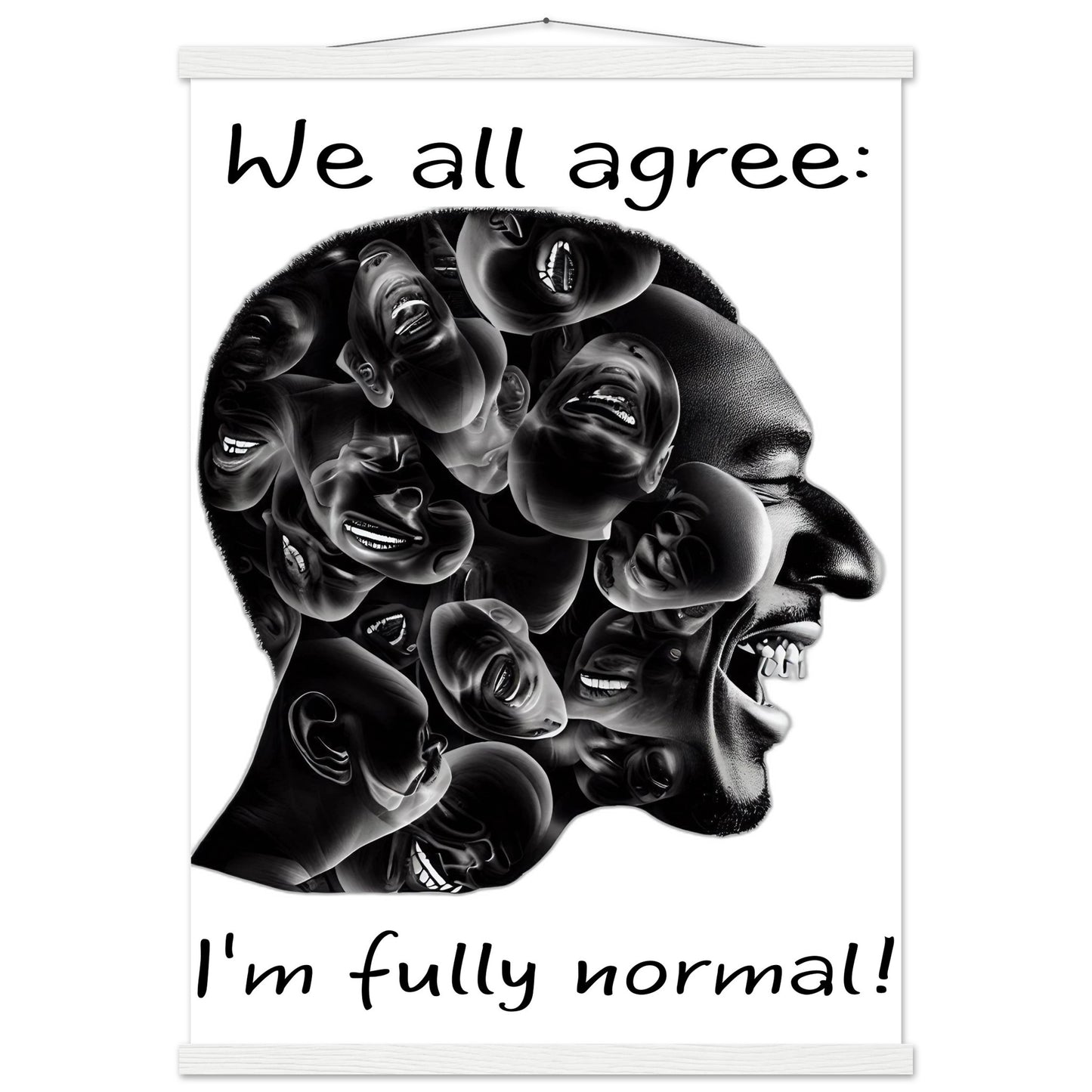 Fully normal (version men) - Poster