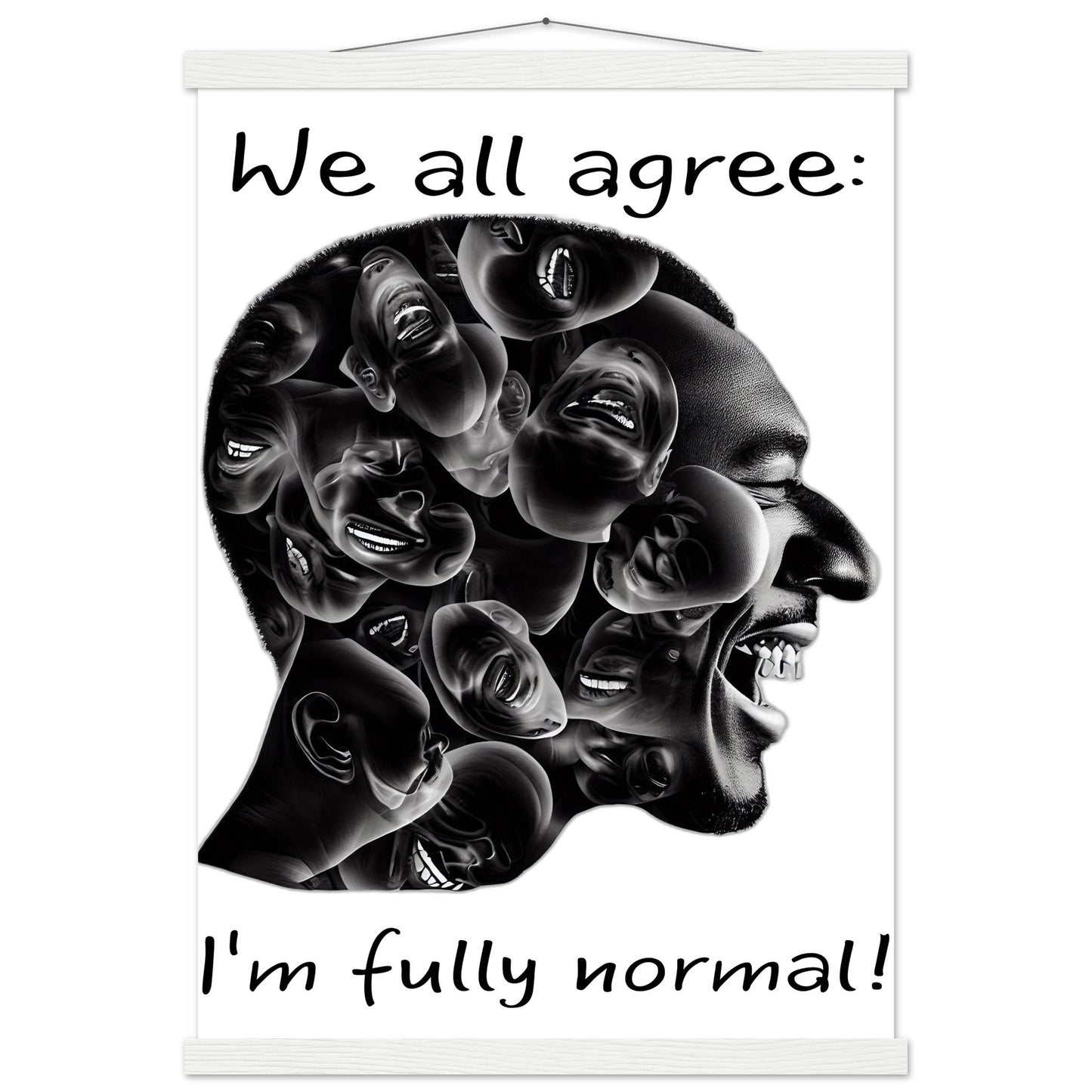 Fully normal (version men) - Poster