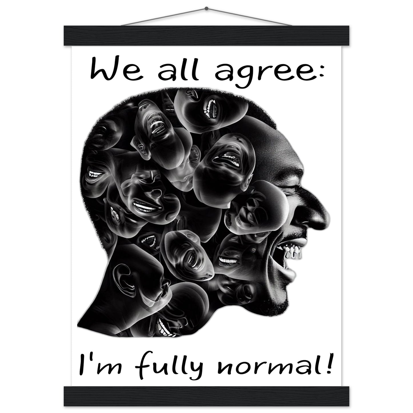 Fully normal (version men) - Poster