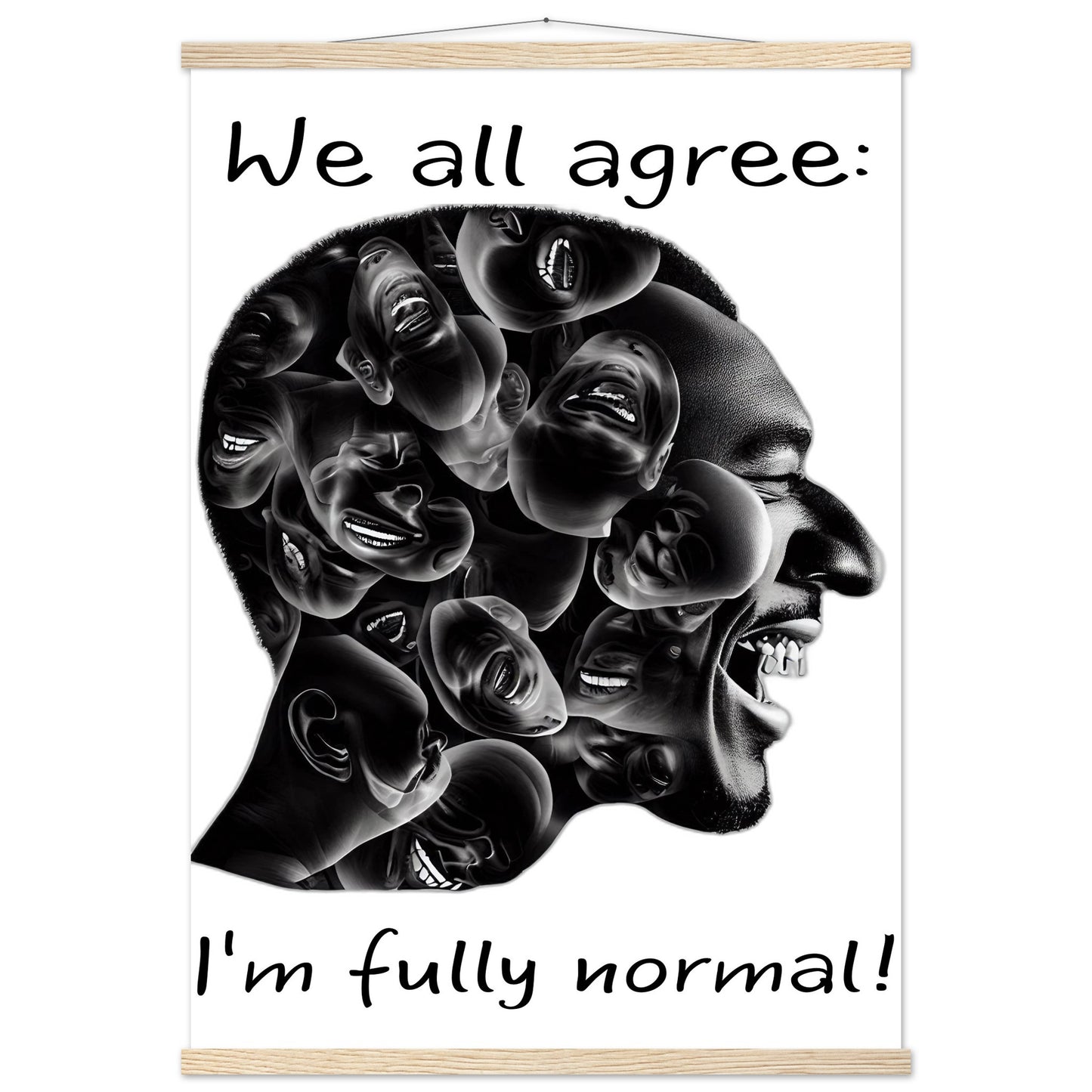 Fully normal (version men) - Poster