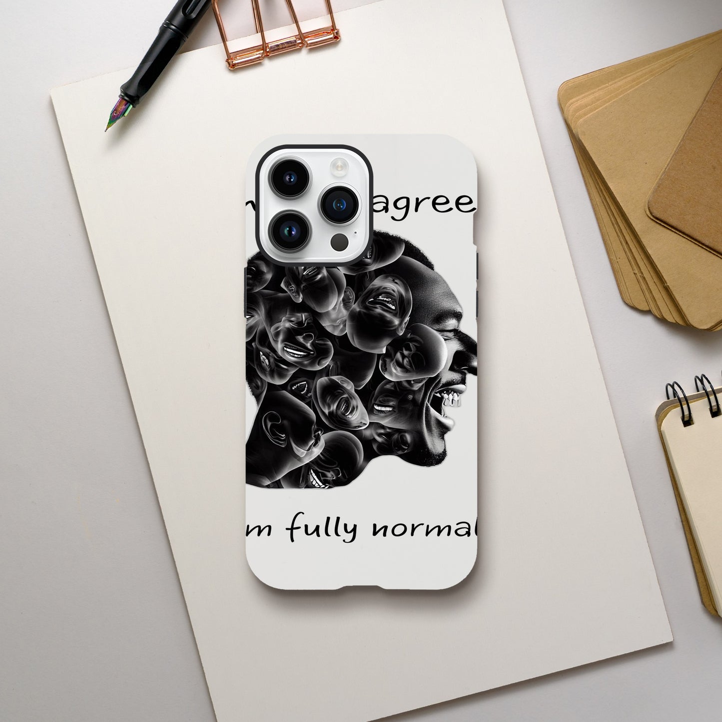 Fully normal (version men) - Phone cases