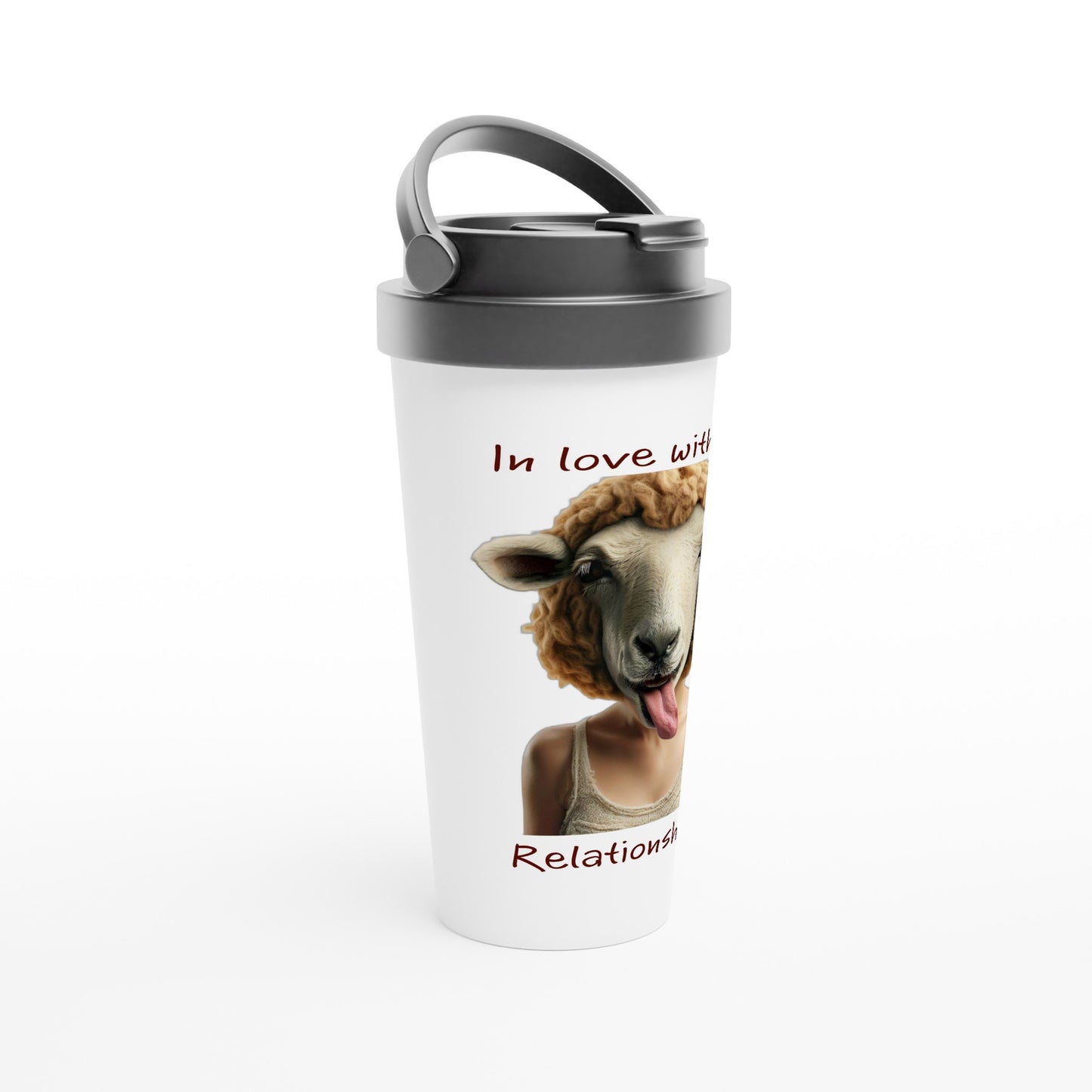 Love relationsheep - Wasserflasche & Tassen