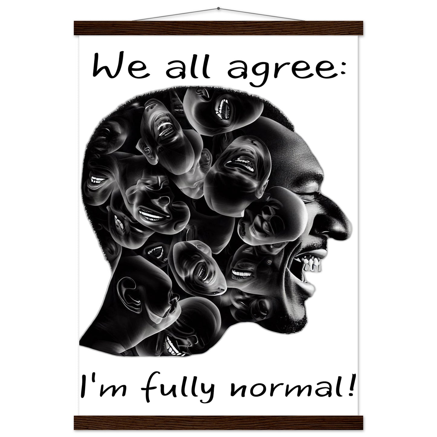 Fully normal (version men) - Poster